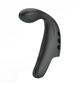 PRETTY LOVE - GORGON Finger Vibrator (Chargeable - Black)
